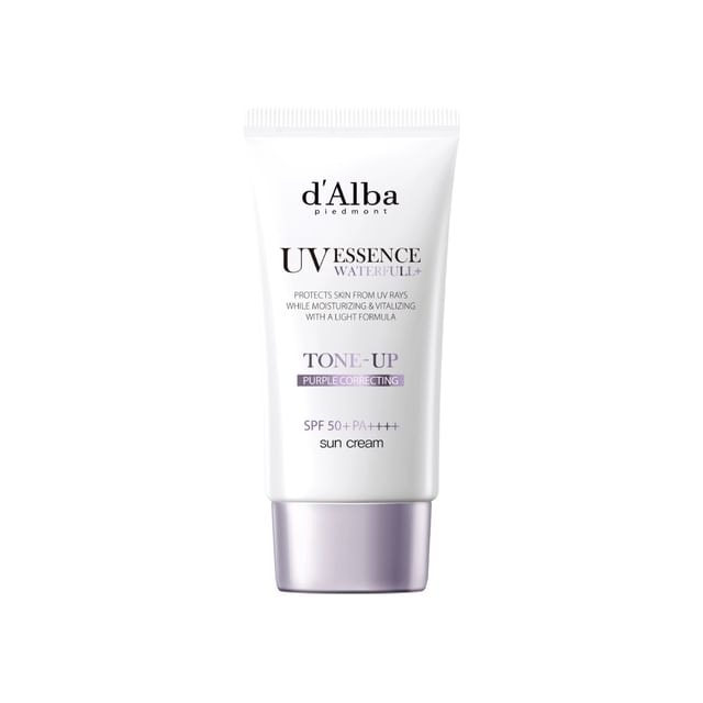 d'Alba - Waterfull Purple Correcting Tone-Up Sun Cream