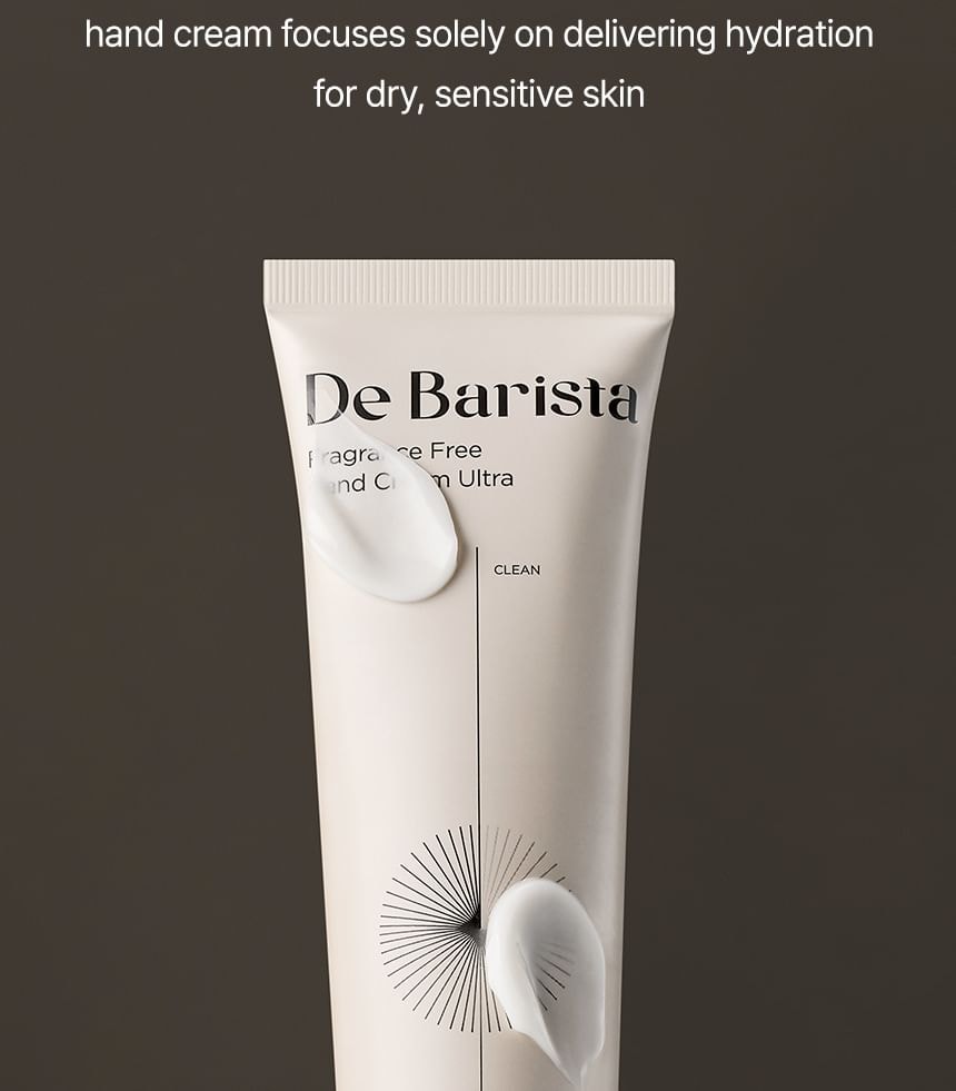 MD'S PICK - De Barista Fragrance Free Hand Cream Ultra (50g)