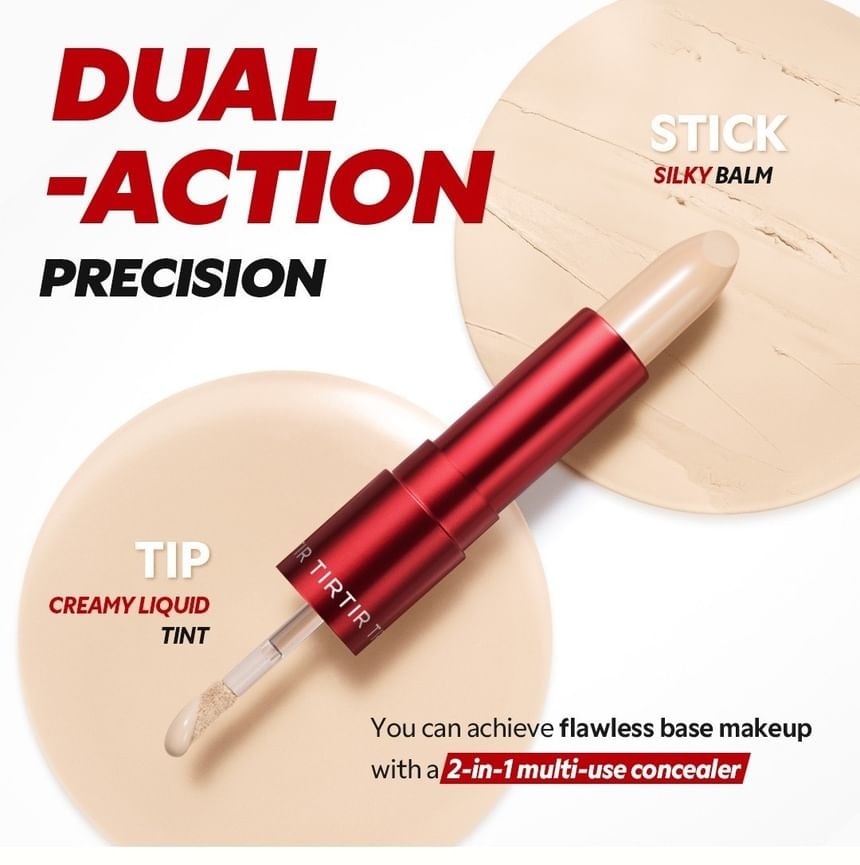 TIRTIR - Glide & Hide Blurring Concealer - 20 Colors