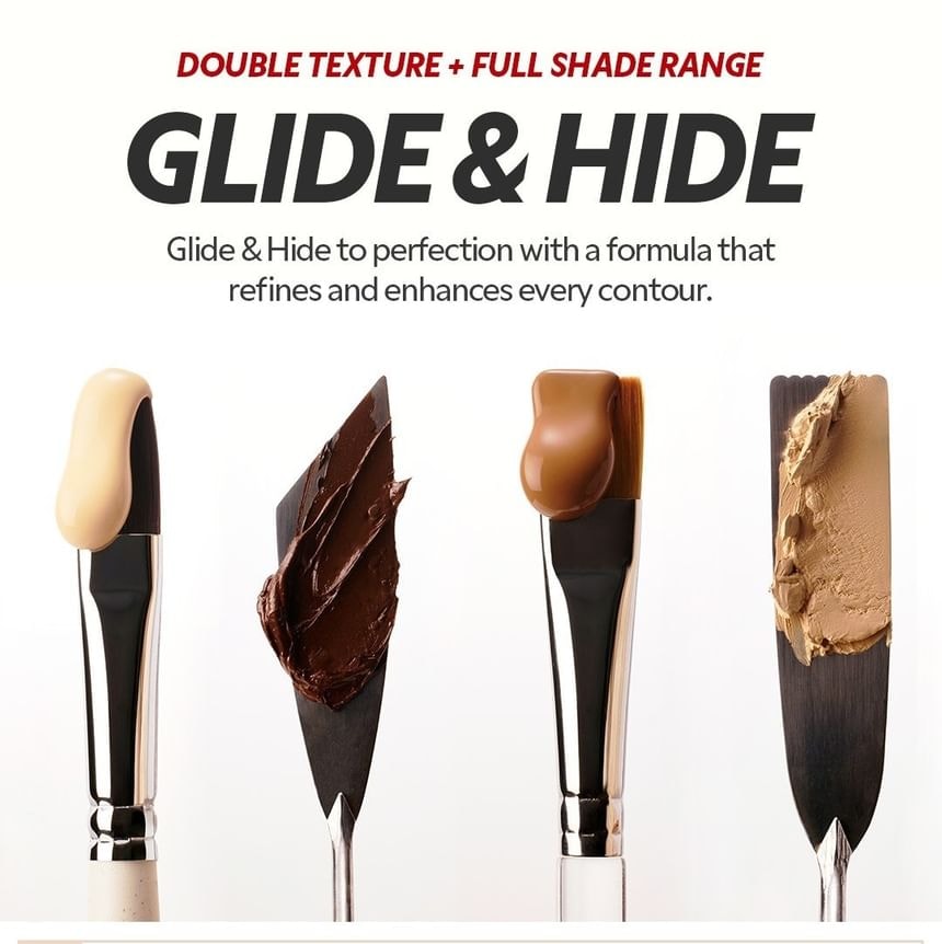 TIRTIR - Glide & Hide Blurring Concealer - 20 Colors