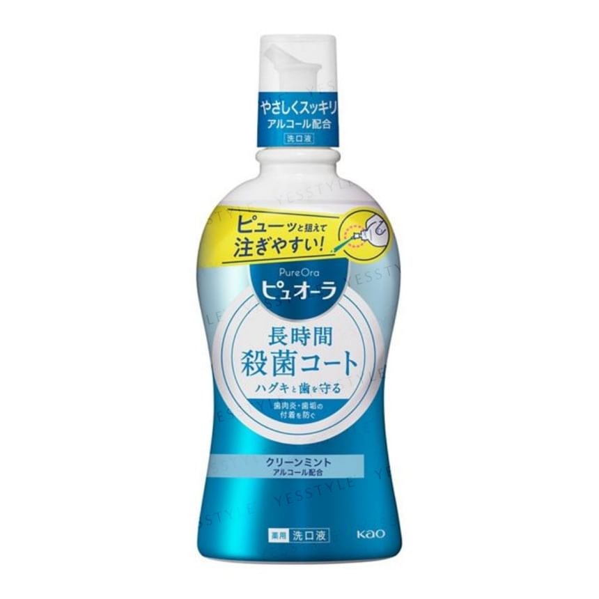 Kao - PureOra Medicinal Mouthwash (Non Alcoholic - 420ml)