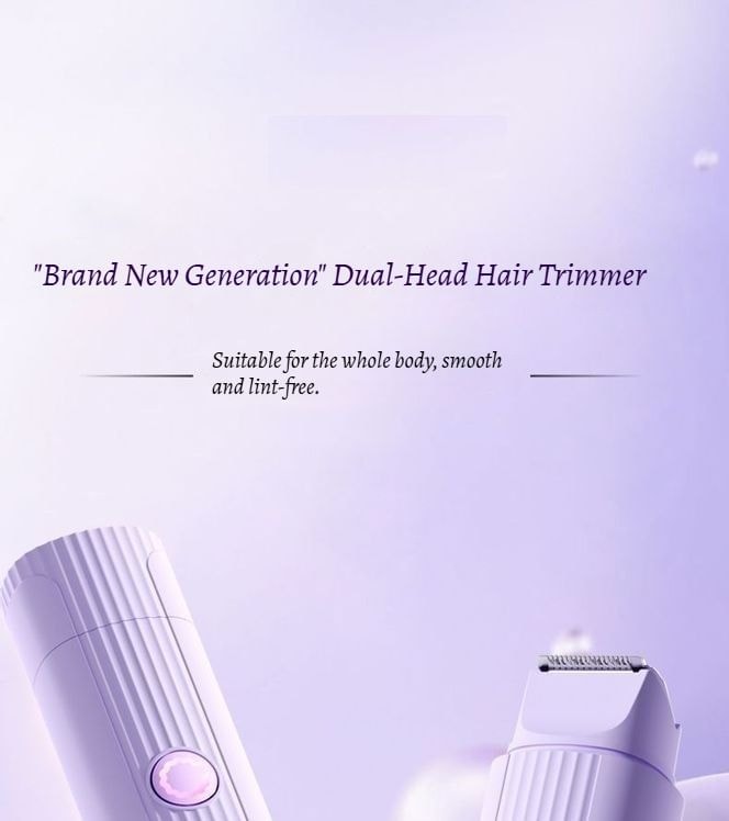 HOMTEC - USB Rechargeable Body Razor
