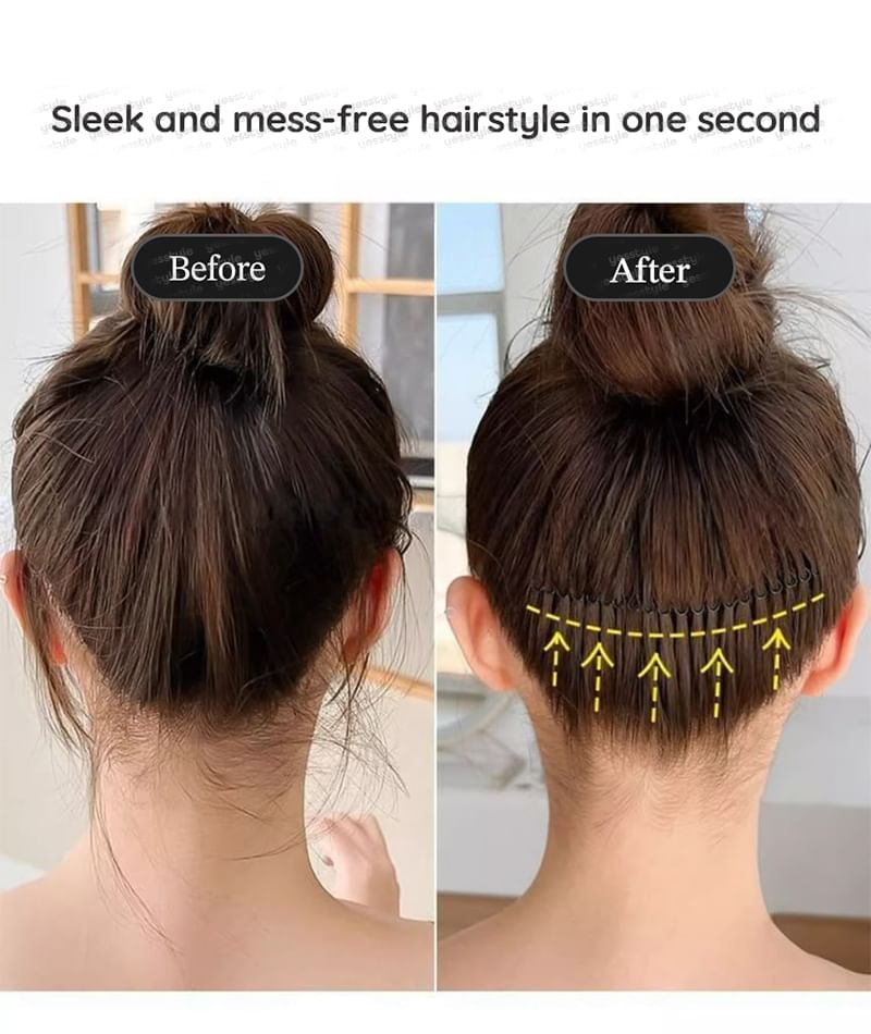 Honeyfluff - Invisible Hair Finishing Fixer Comb (Various Designs) / Set