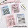 LuxeFlutter - Glue-free Spiky Multipack False Eyelashes Cluster (Various Designs)
