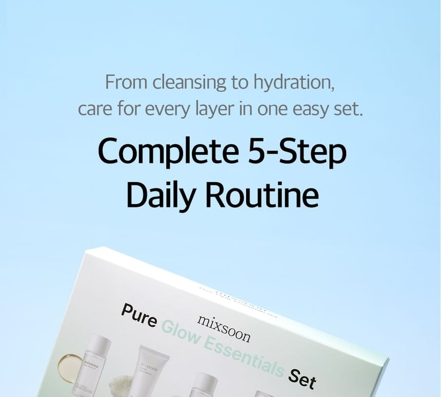mixsoon - Pure Glow Essentials Set
