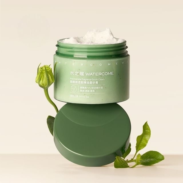 WATERCOME - Niacinamide Fragrance Scrub Cream White Tea - 180g