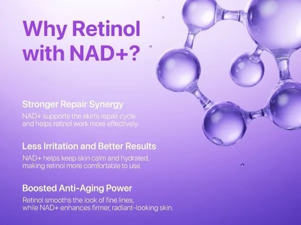 numbuzin - No.9 NAD+ Retinol Volumetox Eye Cream