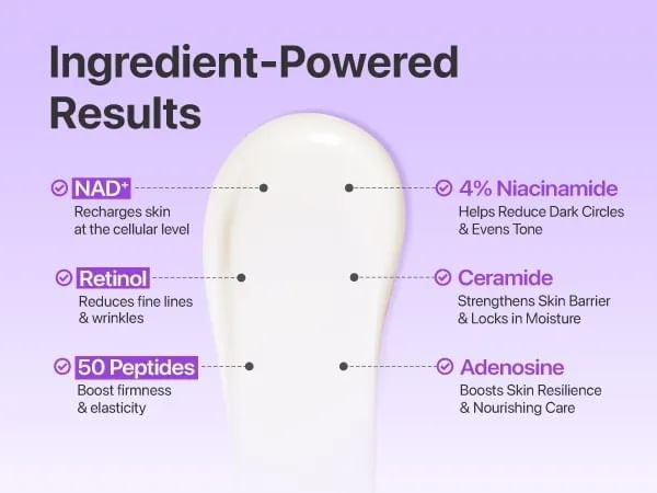 numbuzin - No.9 NAD+ Retinol Volumetox Eye Cream