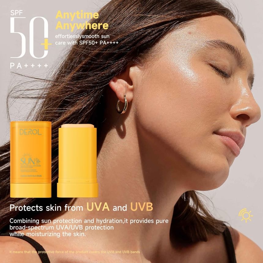 DEROL - Cotton Soft Sun Stick SPF50+ PA++++ (#Sun Stick - 16g)