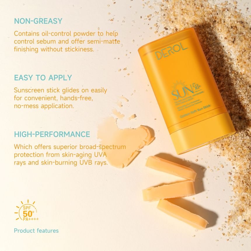 DEROL - Cotton Soft Sun Stick SPF50+ PA++++ (#Sun Stick - 16g)