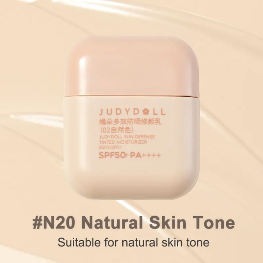 Judydoll - 6 in 1 Sunscreen Makeup Cream Travel Size - 2 Colors (#01 Fair Skin Tone - 15g)
