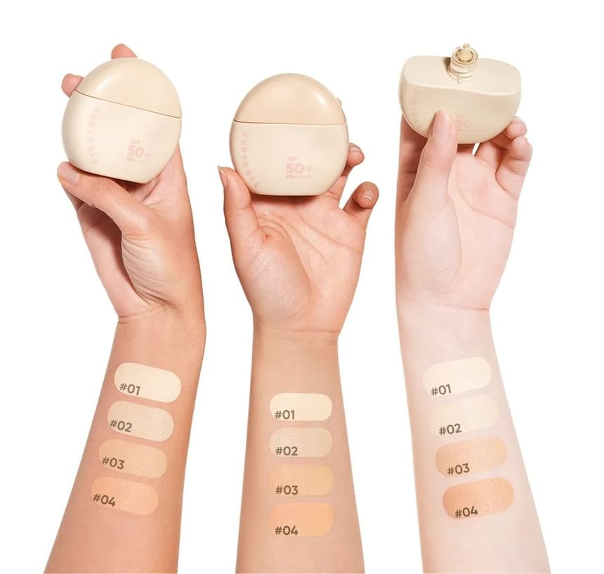 Judydoll - 6 in 1 Sunscreen Makeup Cream Travel Size - 2 Colors (#01 Fair Skin Tone - 15g)