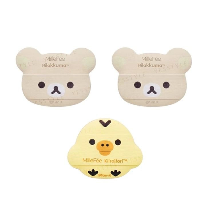 MilleFee - San-X Rilakkuma & Kiiroitori Finger Puff