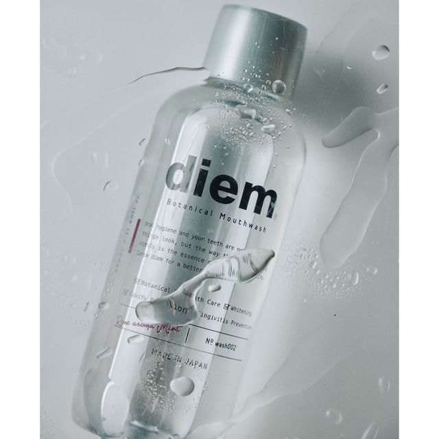 diem - Rose Aroma Mint Botanical Mouthwash