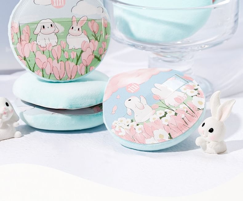 xixi - Rabbit Bubble Makeup Puff - 2 Types