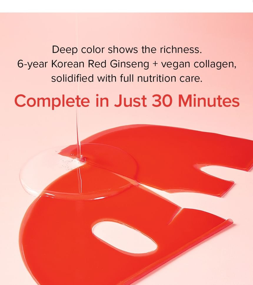 Mary&May - Vegan Collagen Red Ginseng Mask