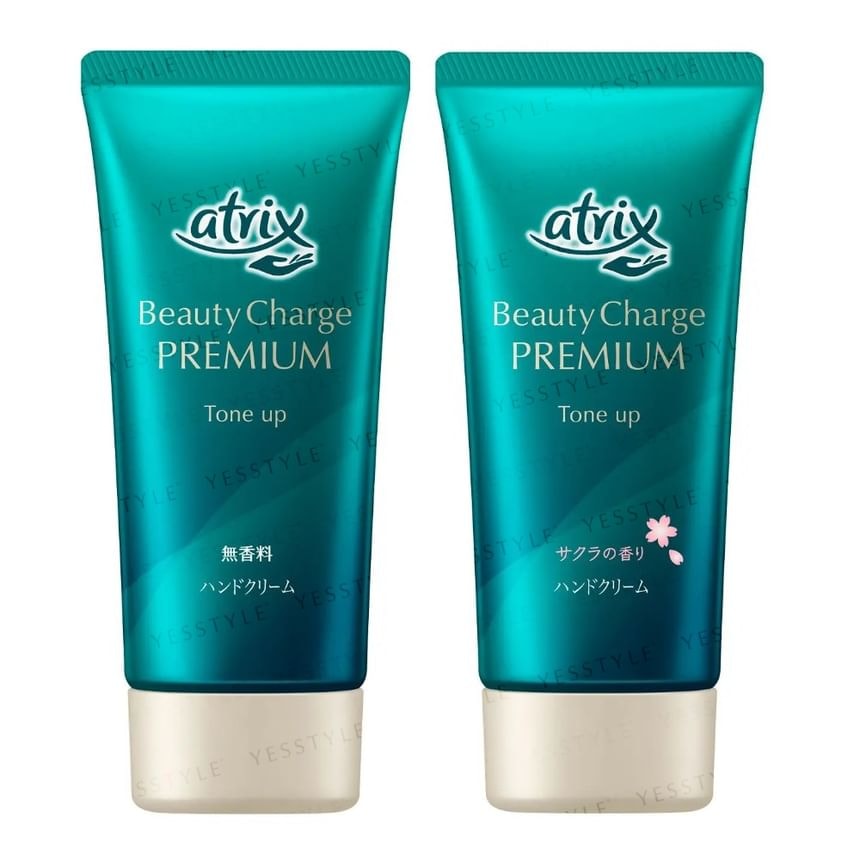 Kao - Atrix Beauty Charge Premium Tone Up Hand Cream SPF 20 PA+ (Sakura Fragrance - 60g)