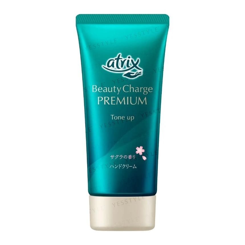 Kao - Atrix Beauty Charge Premium Tone Up Hand Cream SPF 20 PA+ (Sakura Fragrance - 60g)