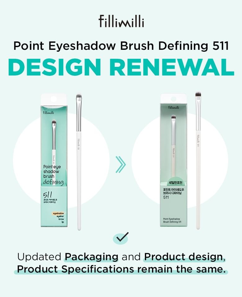 fillimilli - Point Eye Shadow Brush Defining 511