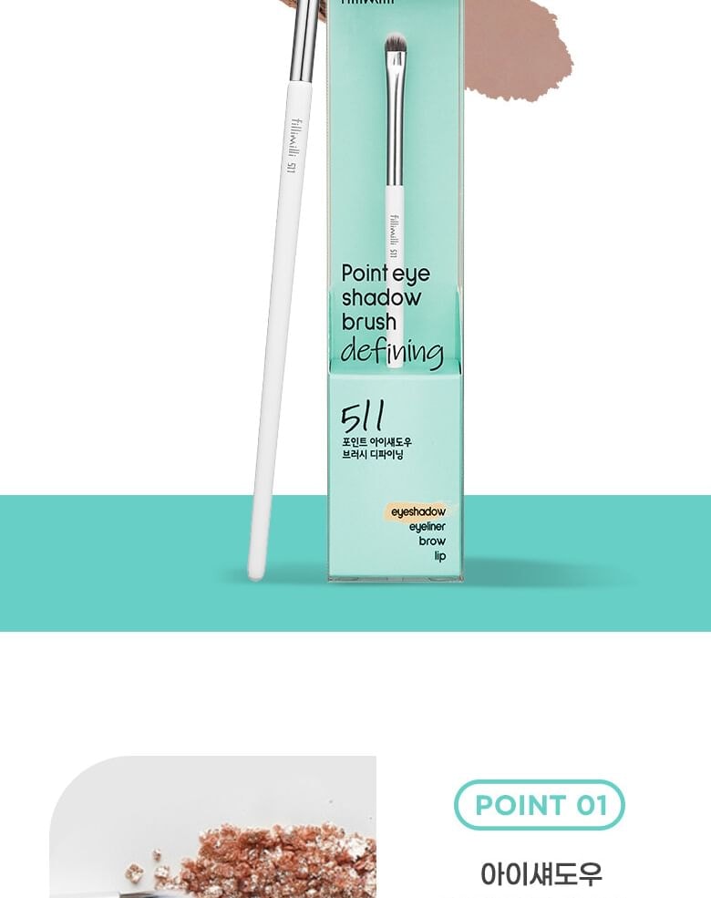 fillimilli - Point Eye Shadow Brush Defining 511