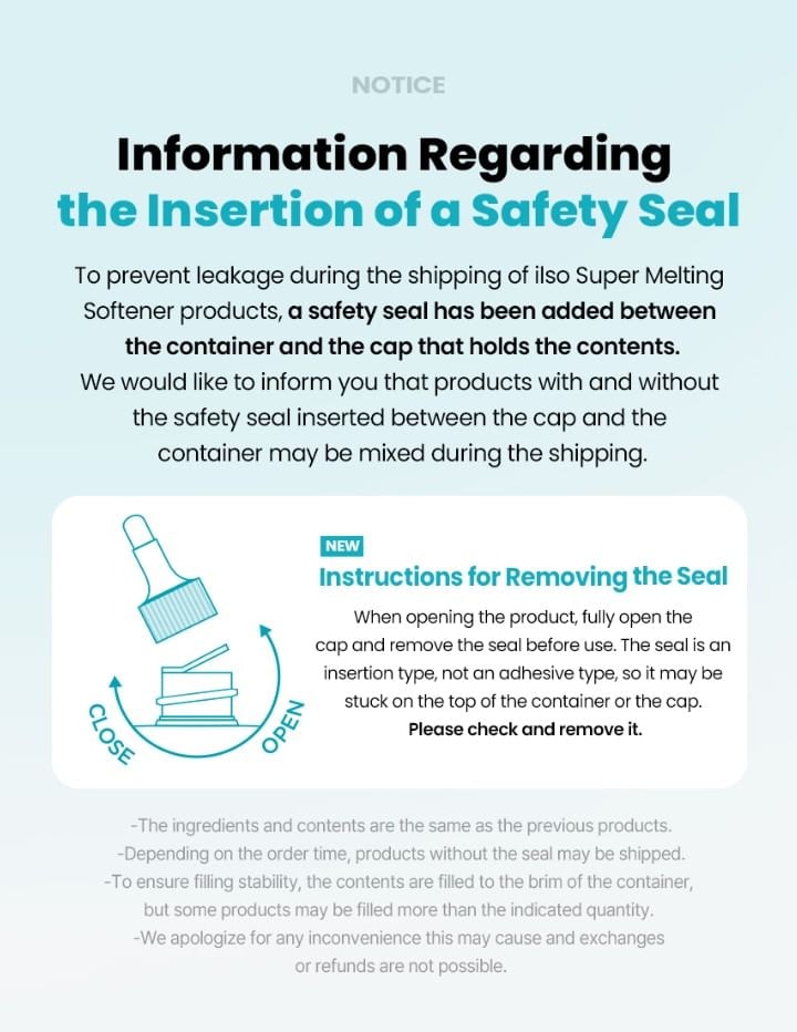 ilso - Super Melting Sebum Softener Special Set
