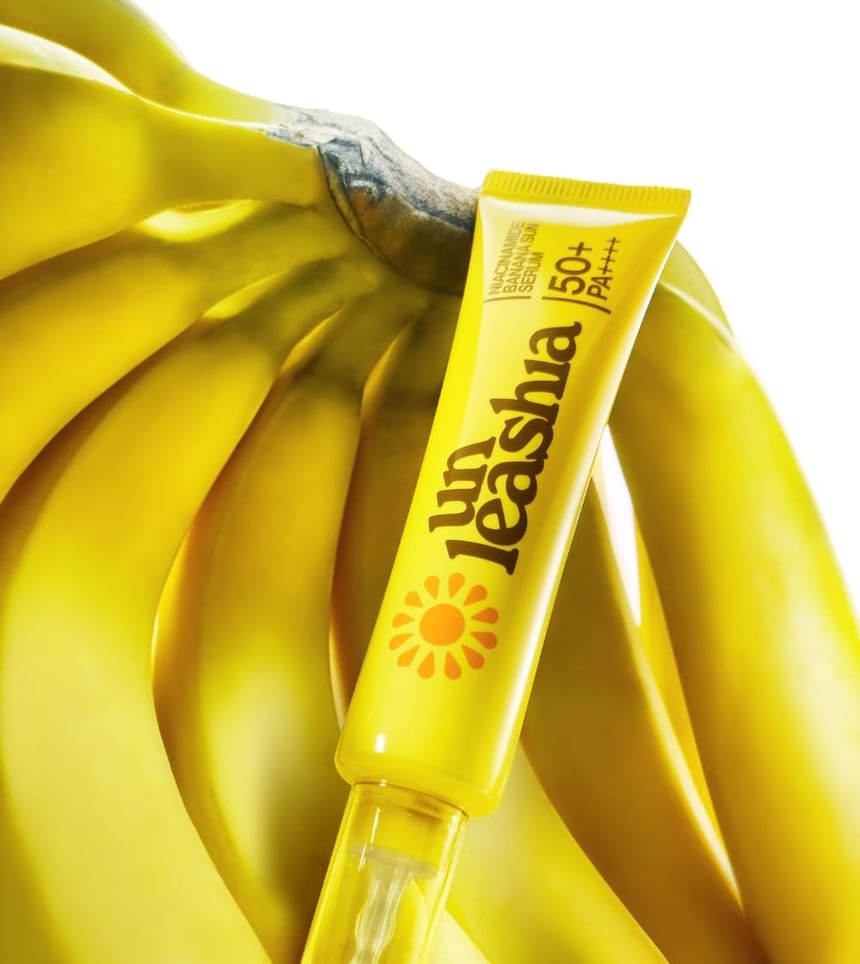 UNLEASHIA - Niacinamide Banana Sun Serum