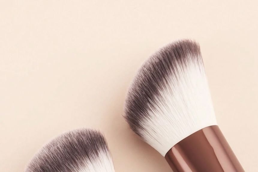 Stroke of Beauty - Set of 11: Makeup Brush + Makeup Blender Beauty Sponge + Triangle Powder Puff