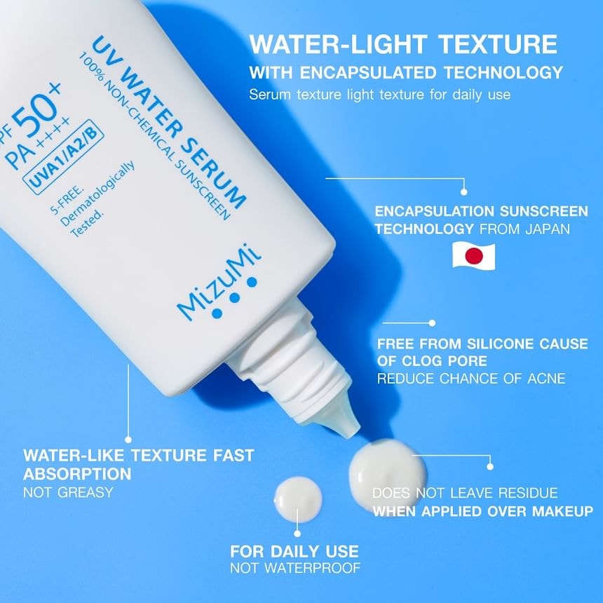 MizuMi - UV Water Serum Sunscreen SPF 50+ PA++++ (40g)