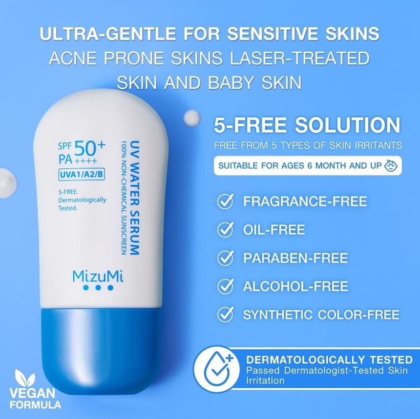 MizuMi - UV Water Serum Sunscreen SPF 50+ PA++++ (40g)