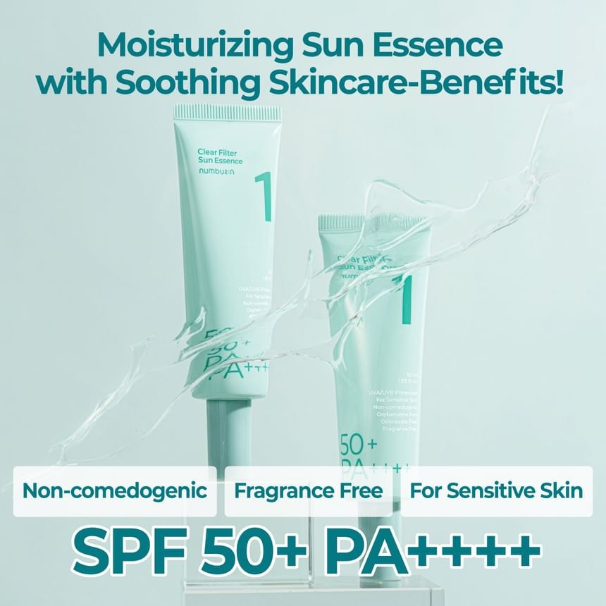 numbuzin - No.1 Clear Filter Sun Essence