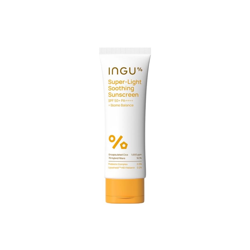 INGU - Super-Light Soothing Sunscreen SPF 50+ PA++++ + Biome Balance
