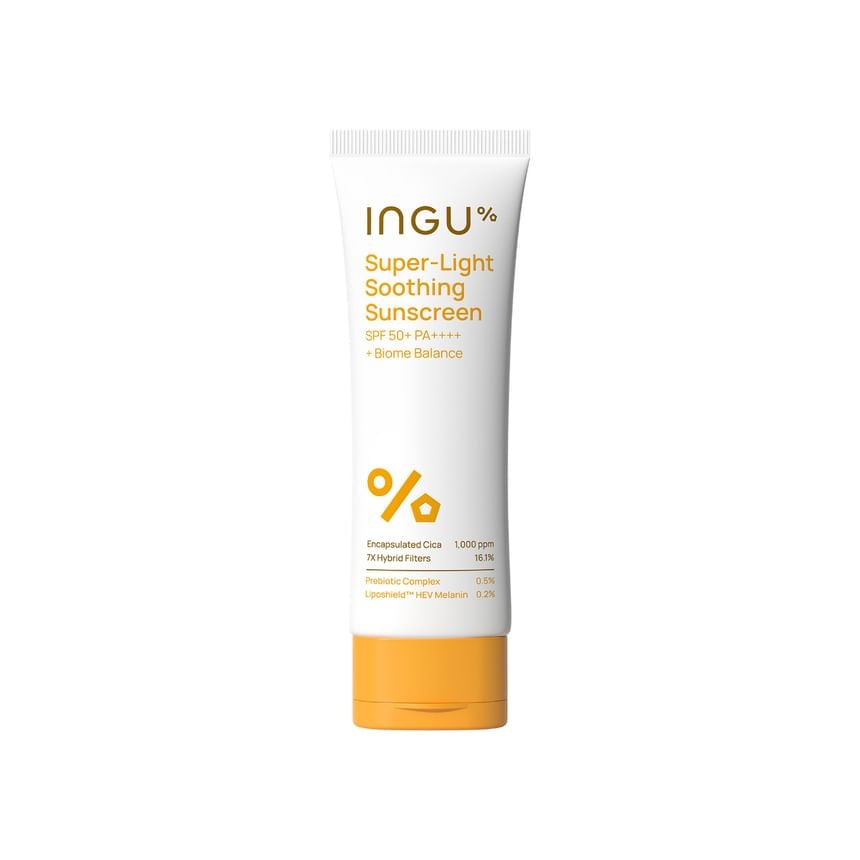 INGU - Super-Light Soothing Sunscreen SPF 50+ PA++++ + Biome Balance Jumbo (80g)