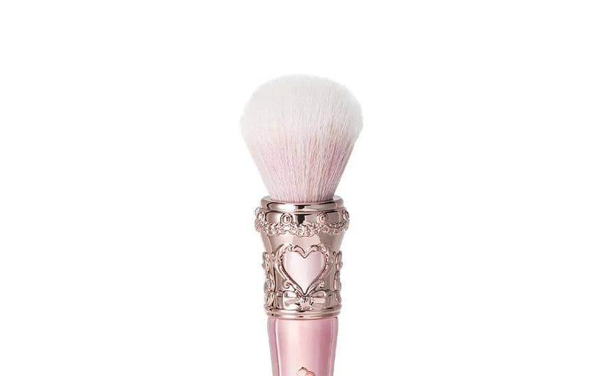 Flower Knows - The Sweetie Bear Rounded Blush Brush - 2 Colors (Strawberry Pink - 1pcs)