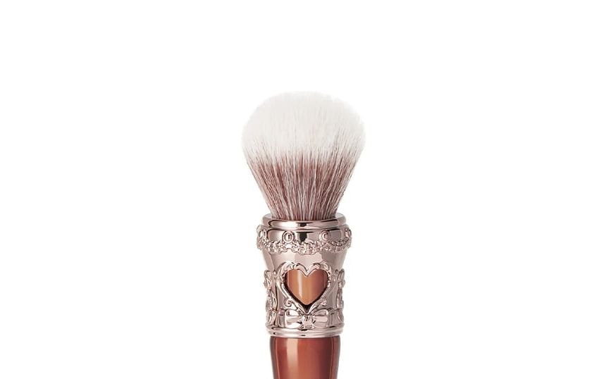 Flower Knows - The Sweetie Bear Rounded Blush Brush - 2 Colors (Strawberry Pink - 1pcs)