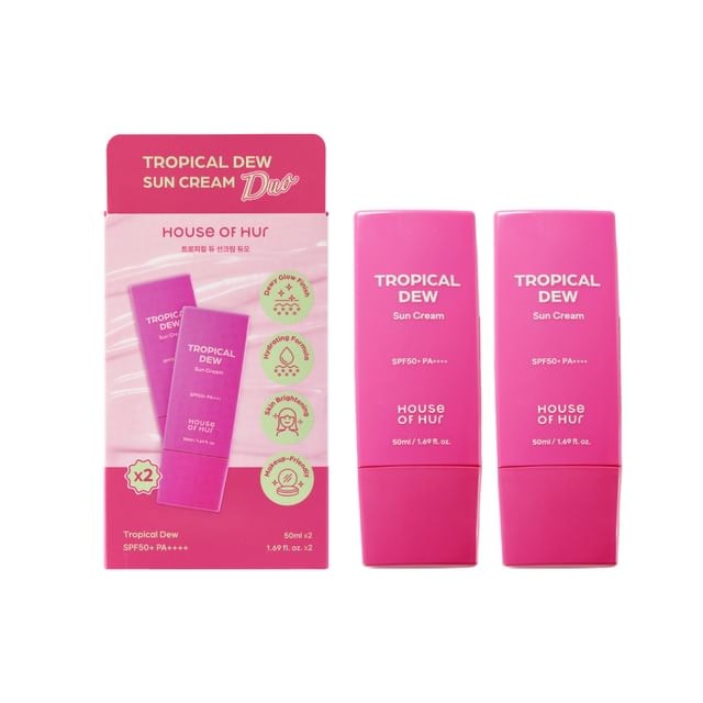 House of Hur - Tropical Dew Sun Cream Duo Set