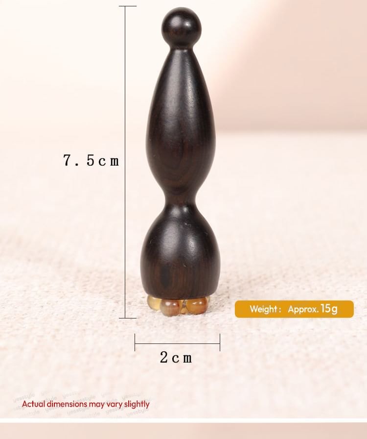 Vaje - Horn Bead Wooden Eye Massager