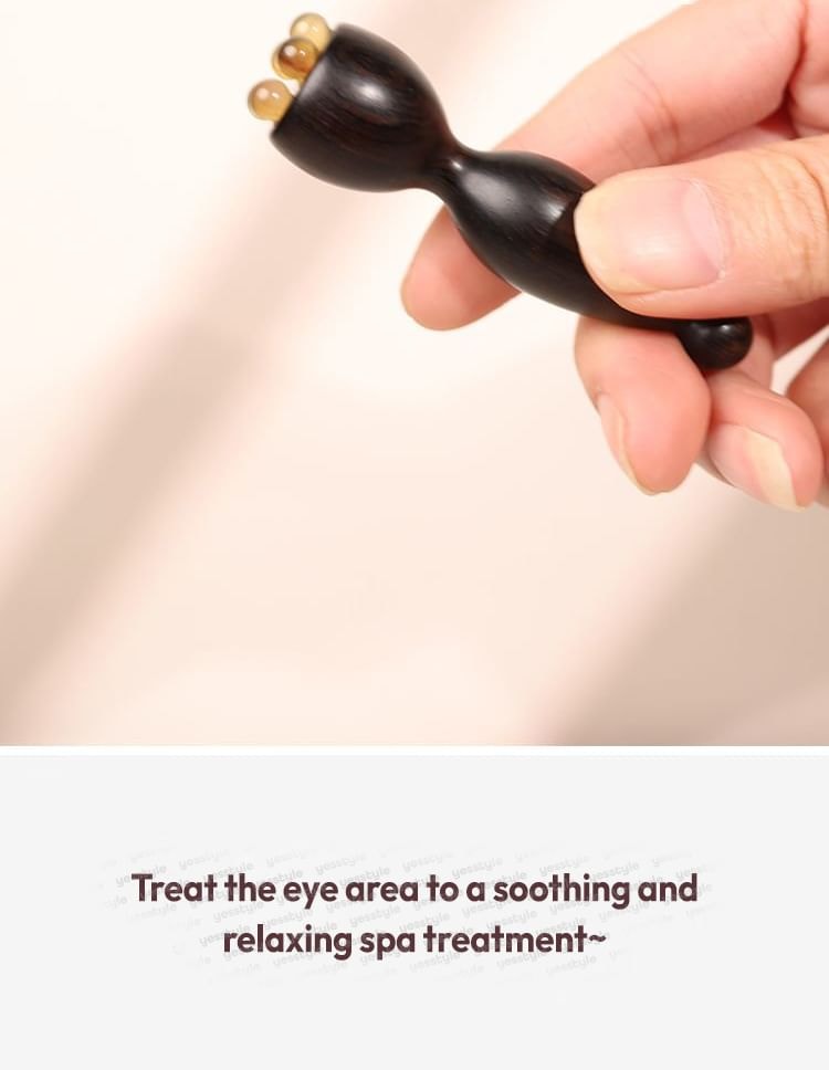 Vaje - Horn Bead Wooden Eye Massager