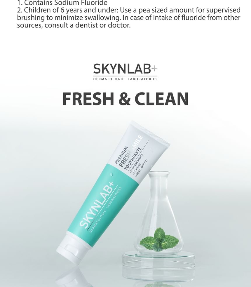 Skynlab - Premium Fresh Smile Toothpaste (100g)