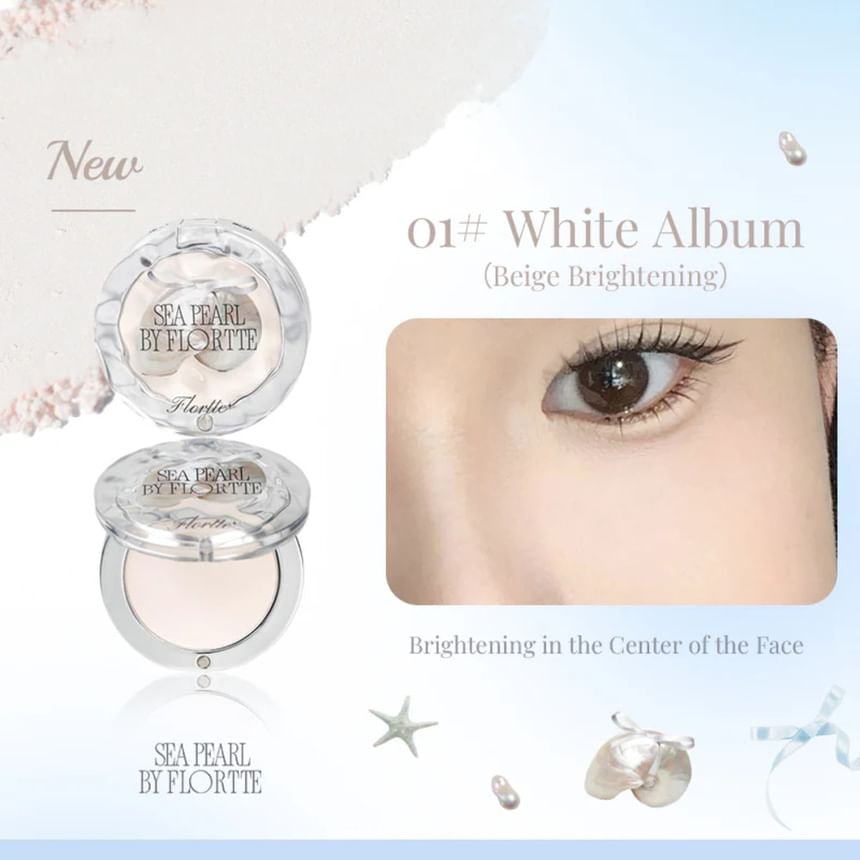 FLORTTE - Glass Sea Collection Single-Colour Highlighter - 3 Colors