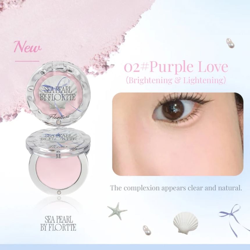 FLORTTE - Glass Sea Collection Single-Colour Highlighter - 3 Colors