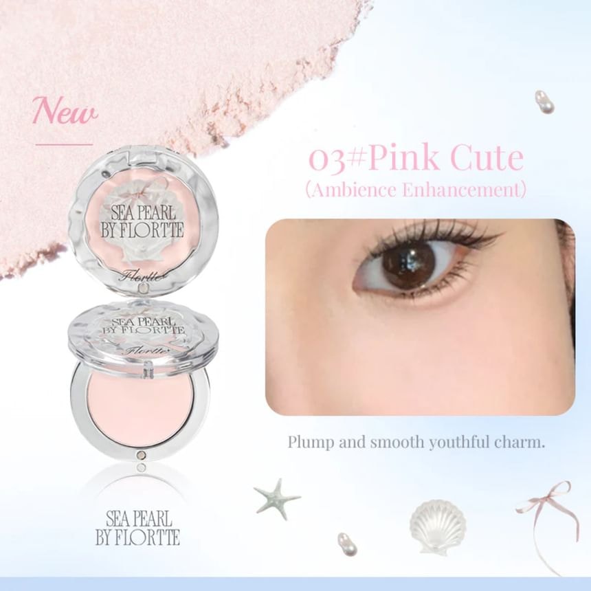 FLORTTE - Glass Sea Collection Single-Colour Highlighter - 3 Colors