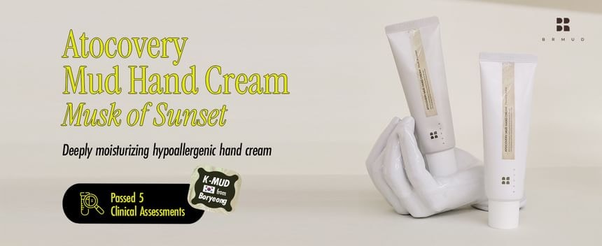 BRMUD - Atorcovery Mud Hand Cream - 2 Types (Flowerry Wave)