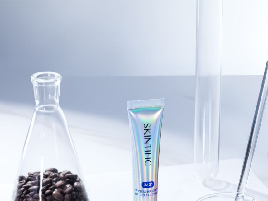 SKINTIFIC - 360° Crystal Massager Lifting Eye Cream (20g)