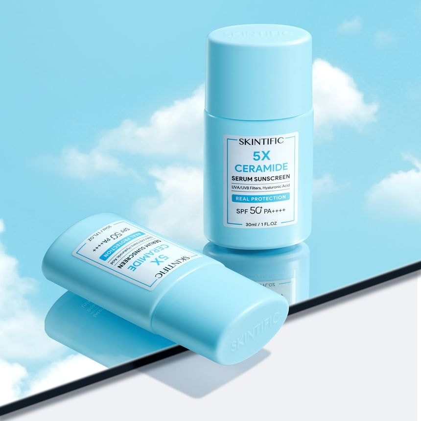 SKINTIFIC - 5X Ceramide Serum Sunscreen SPF50 PA++++ (50ml)