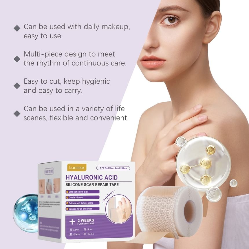 Porcini - Silicone Scar Tape