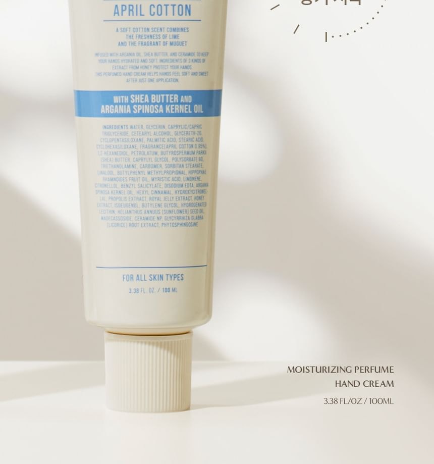 W.DRESSROOM - Moisturizing Perfume Hand Cream Jumbo - 3 Types (#97 April Cotton)