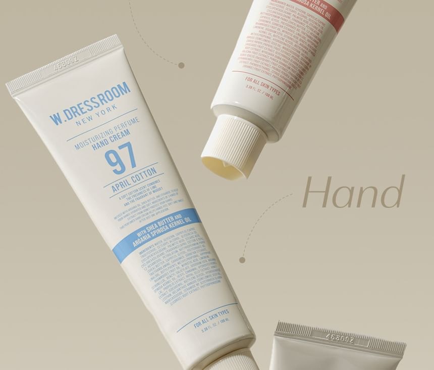 W.DRESSROOM - Moisturizing Perfume Hand Cream Jumbo - 3 Types (#97 April Cotton)