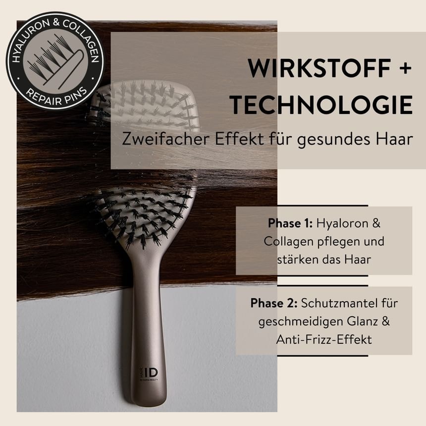 PARSA Beauty - HAIR ID Anti-Frizz Paddle Brush