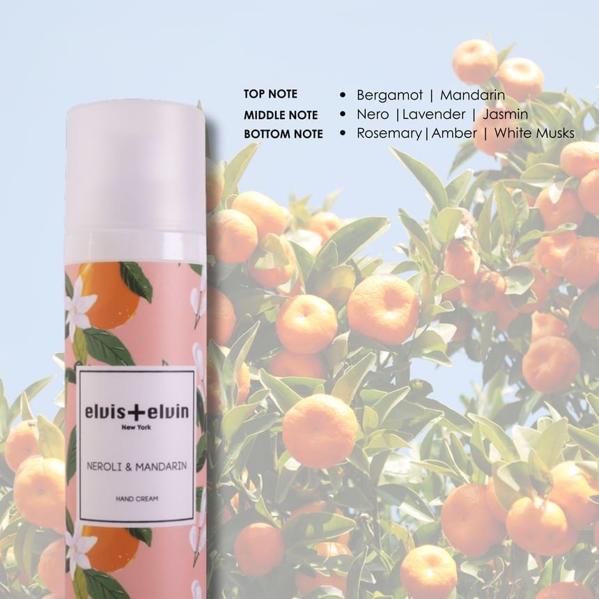 elvis+elvin - Neroli & Mandarin Hand Cream (75ml)