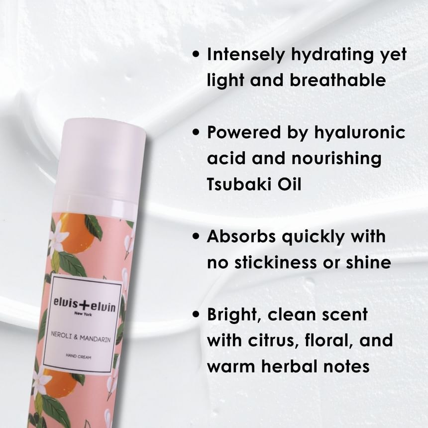 elvis+elvin - Neroli & Mandarin Hand Cream (75ml)